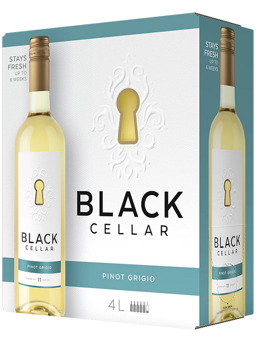 Black Cellar Pinot Grigio 4L 4000mL
