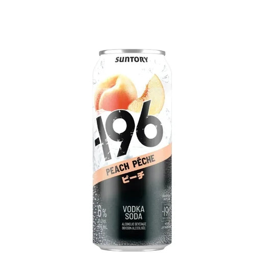 -196 Peach 473mL