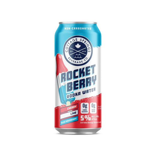 Cottage Springs RTD Rocket Berry Vodka Water 473ml