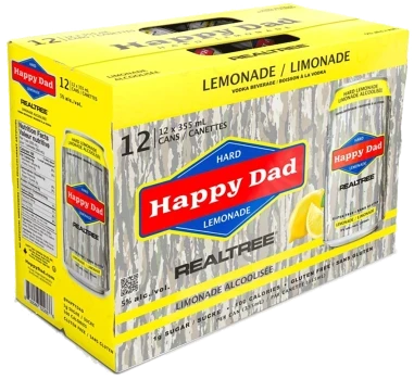 Happy Dad Lemonade 12x355mL