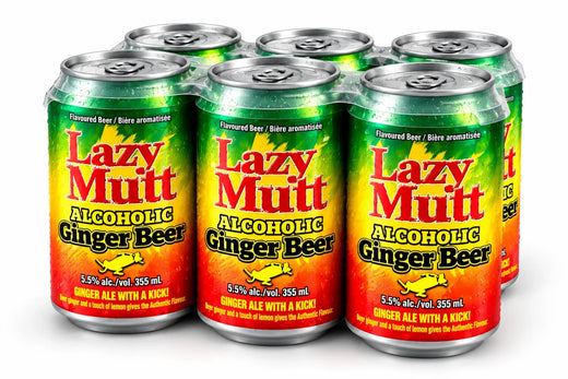 Lazy Mutt Ginger Beer 6x355mL