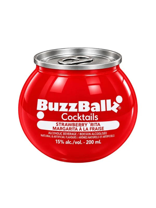 Buzzballz Cocktail Strawberry Rita 200mL