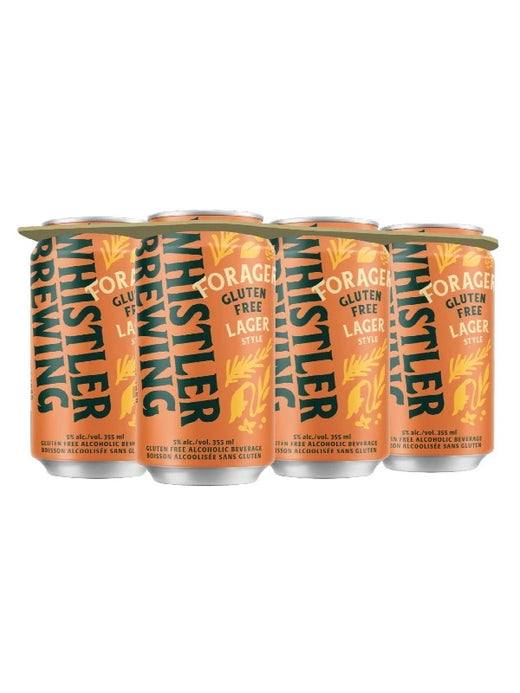 Whistler Forager Gluten Free Lager 6x355mL