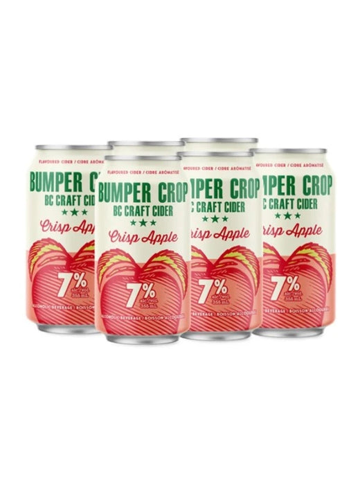 Bumper Crop Crisp Apple Cider 6x355mL