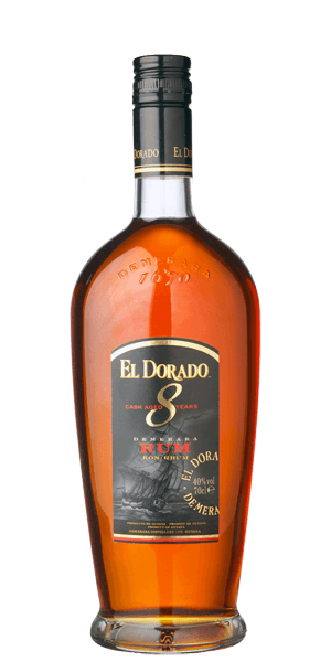 El Dorado 8 Year Old Rum 750ml