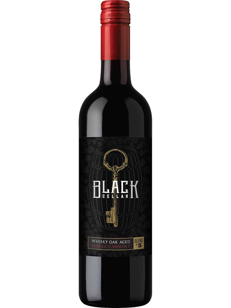 Black Cellar Whisky Oak Age Shiraz Caber 750ml
