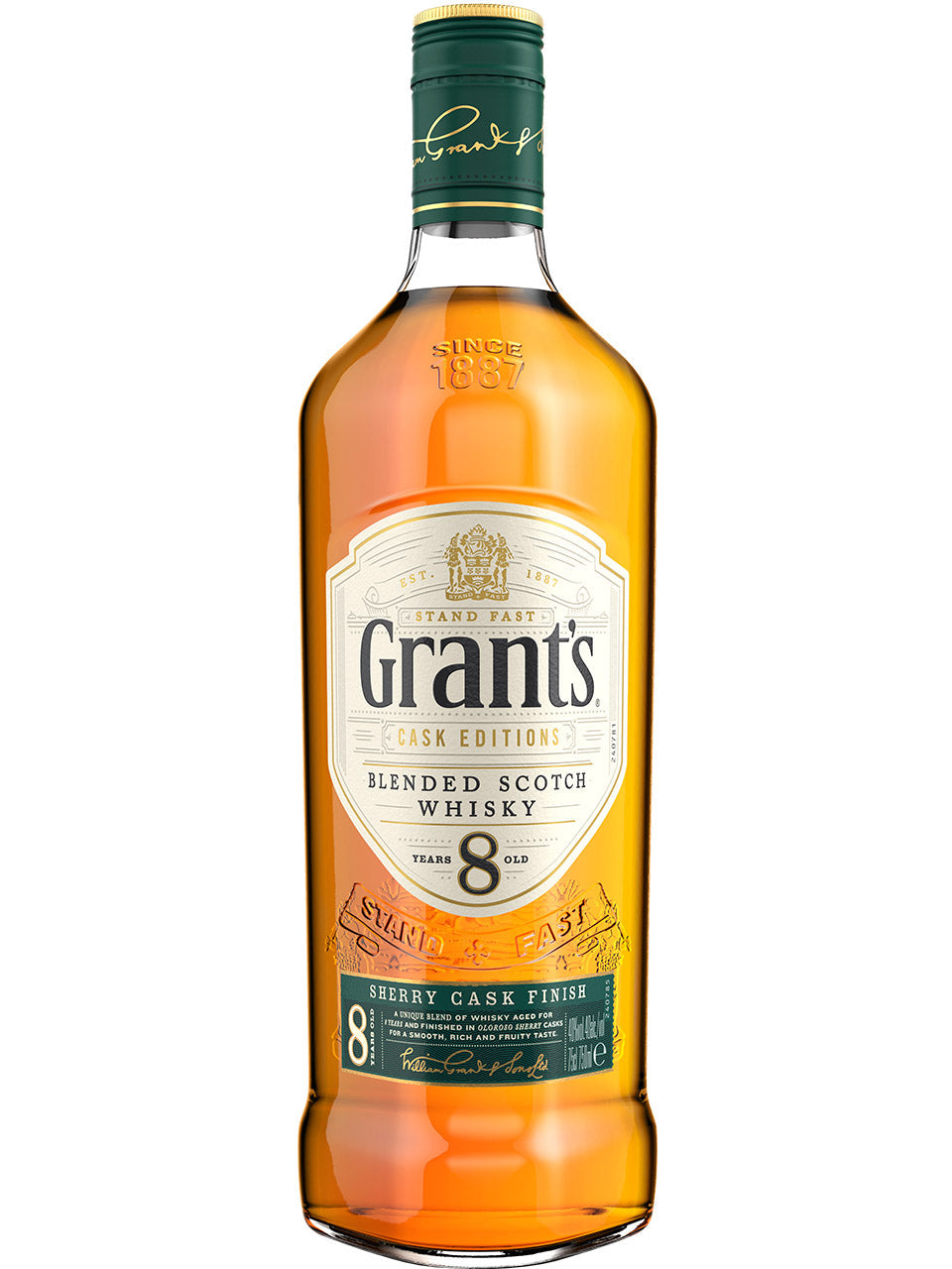 Grant'S Sherry Cask 8yo 750mL