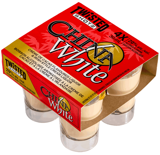 Twisted Shotz China White 4x30ml