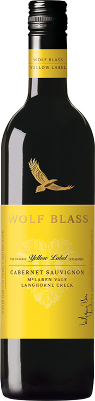 Wolf Blass Yellow Cabernet Sauvignon 750mL