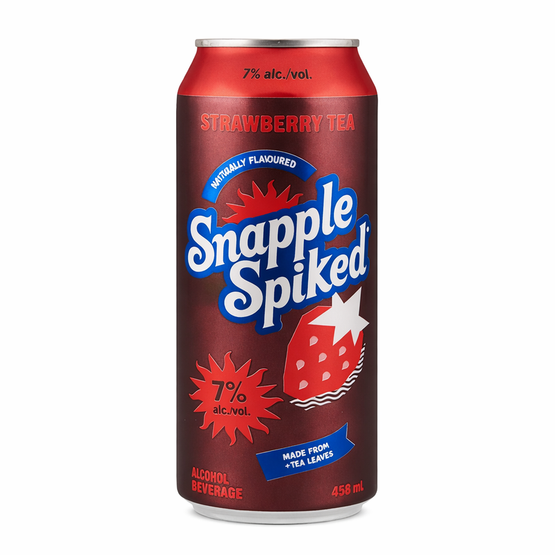 Snapple Spiked 7% Strawberry Tea 458ml
