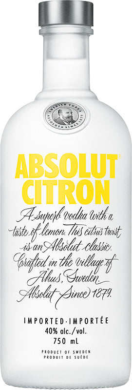 Absolut Citron 750mL