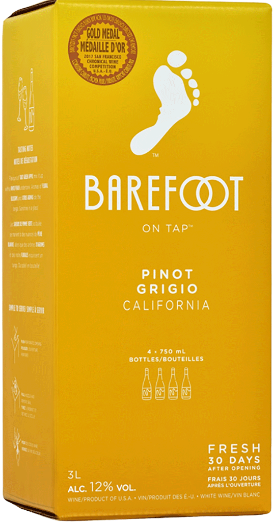 Barefoot Pinot Grigio 3l