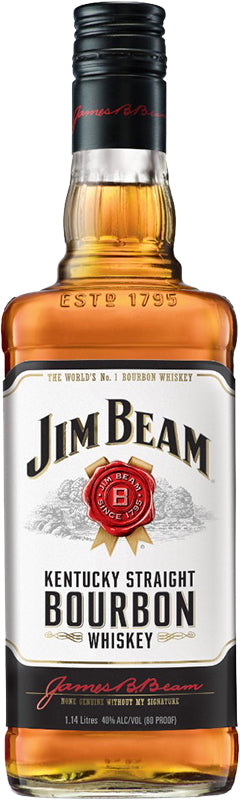 Jim Beam Kentucky Straight Bourbon 750ml