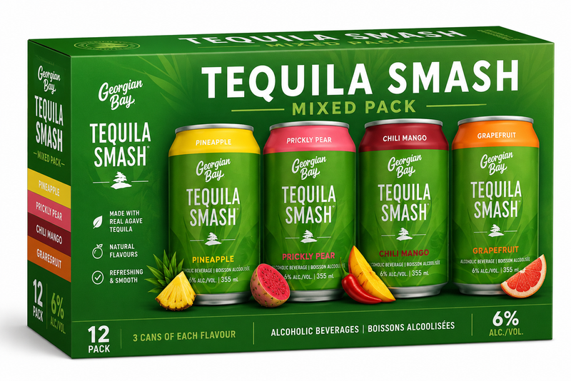 Georgian Bay Tequila Smash Vareity Pack 12 Cans