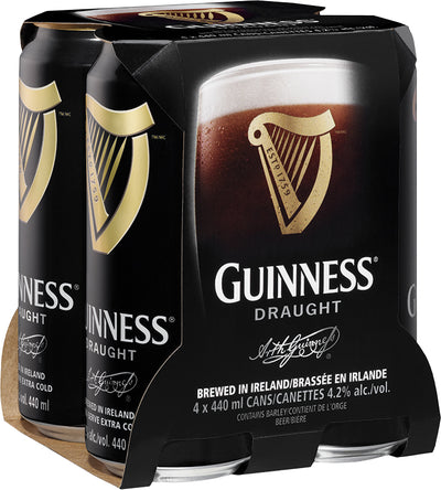 Guinness Draught 4 Cans