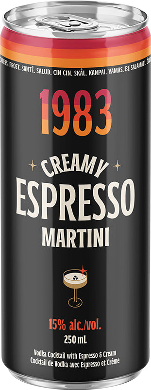 1983 Creamy Espresso Martini 250ml