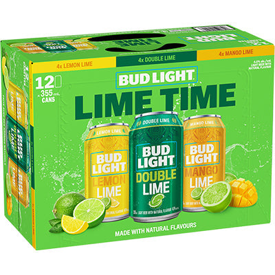 Bud Light Lime Time 12x355mL