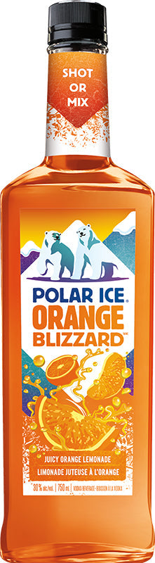 Polar Ice Orange Blizzard Vodka 750mL