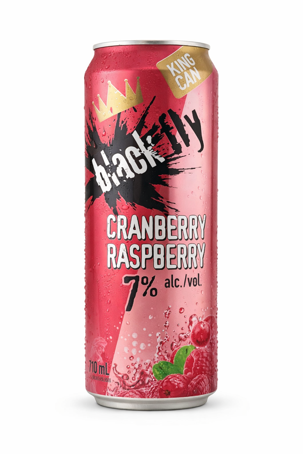 Black Fly Cranberry Raspberry King Can 710mL