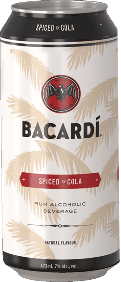Bacardi Spiced & Cola 473ml