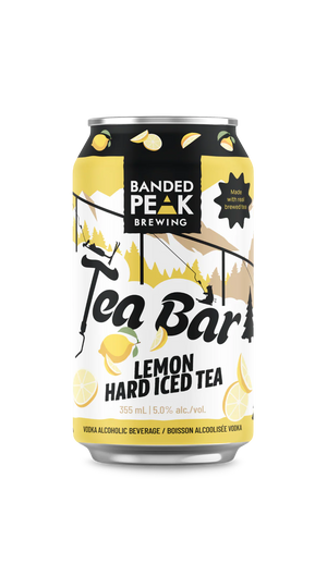 Banded Peak Tea Bar Lemon Hard Iced Tea 6 Cans