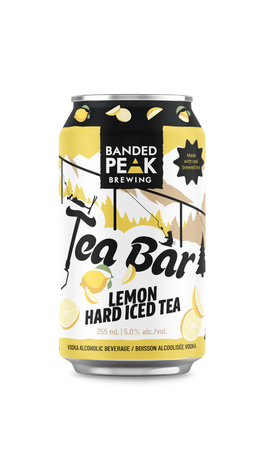 Banded Peak Tea Bar Lemon Hard Iced Tea 6 Cans