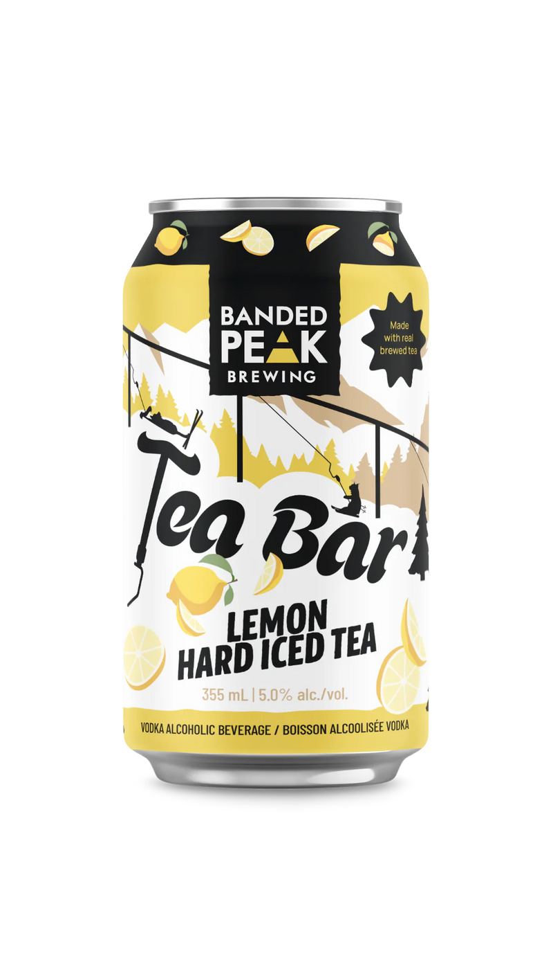 Banded Peak Tea Bar Lemon Hard Iced Tea 6 Cans