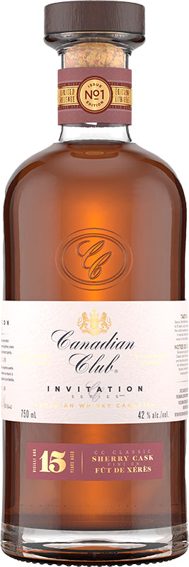 Canadian Club Invitation 15 Sherry Cask 750ml