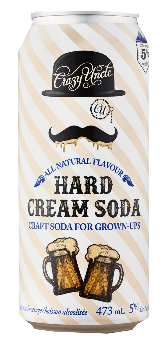 Crazy Uncle Hard Cream Soda 473ml
