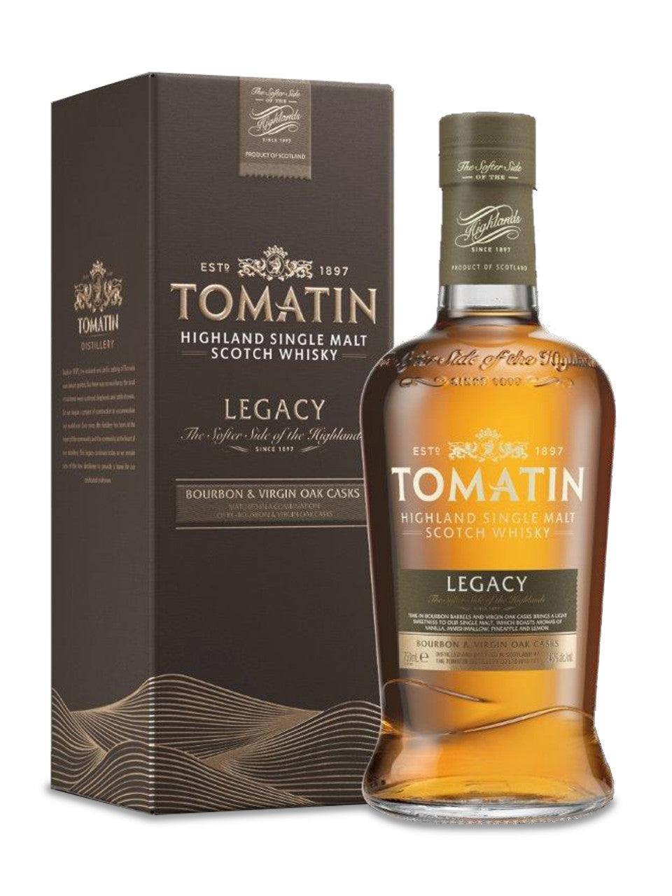 Tomatin Legacy Single Malt Scotch Whisky 750M