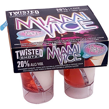 Twisted Shotz Miami Vice 4x30mL