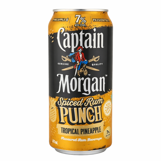 Captain Morgan Spiced Rum Punch Tripical 473ml