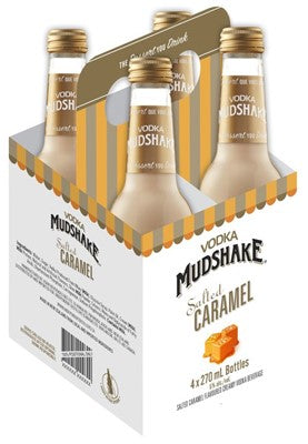 Mudshake Salted Caramel 4 Bottles
