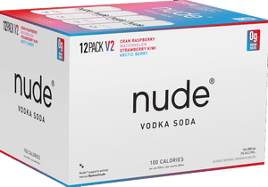 Nude Vodka Soda Variety Pack V2 12 Cans