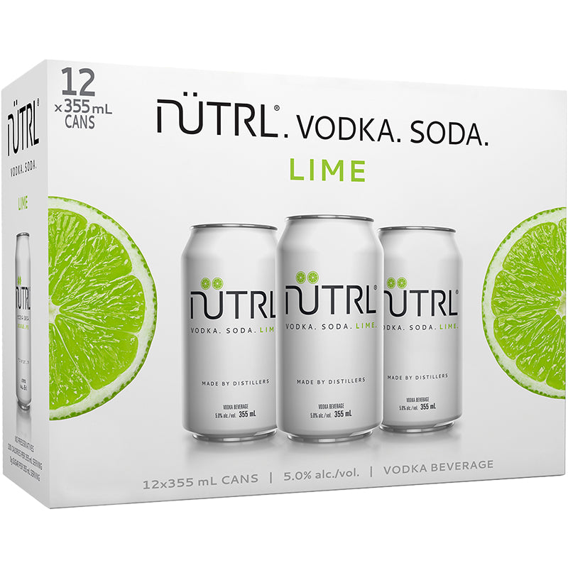 Nutrl Vodka Soda Lime 12 Cans