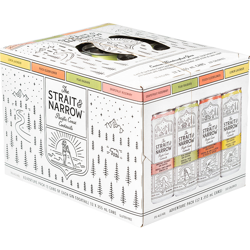 Strait & Narrow Adventure Pack 12 Cans