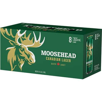 Moosehead Lager 8x355mL