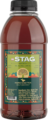 Stag Hard Iced Tea Half & Half 473mL