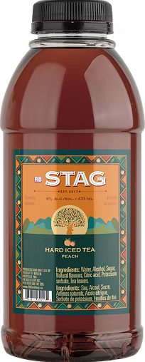Stag Hard Iced Tea Peach 473ml