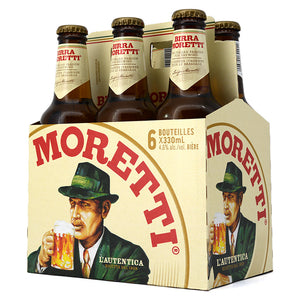 Birra Moretti 6 Bottles