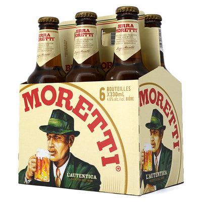 Birra Moretti 6 Bottles