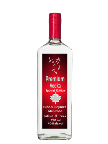 Bison Vodka Premium 750mL