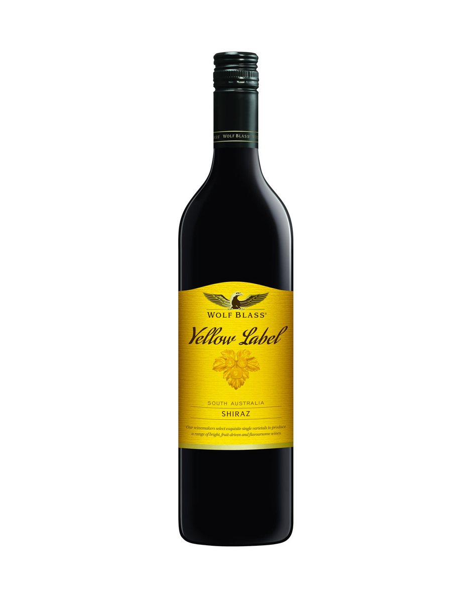 Wolf Blass Yellow Shiraz 750mL