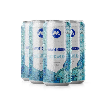 Metas Wavelength West Coast Ipa 4 Cans