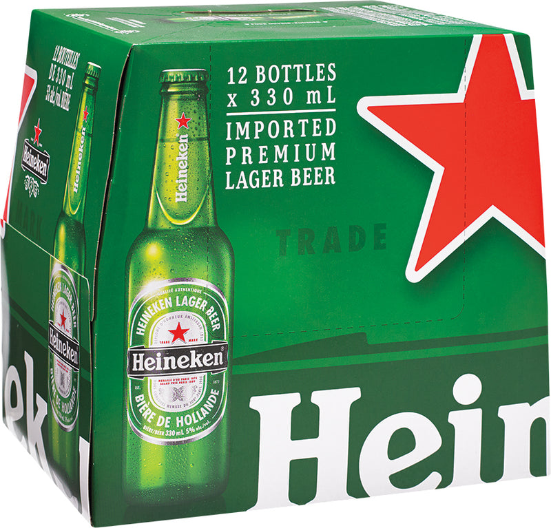 Heineken Lager 12 Bottles