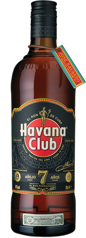 Havana Club Anejo 7 Year Old 750ml