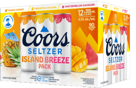 Coors Seltzer Island Breeze Mixer 12 Cans