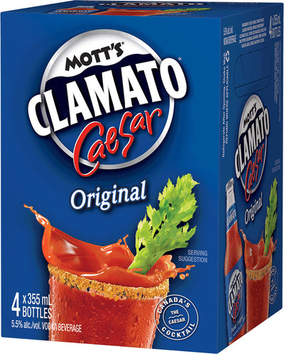 Mott's Original Caesar 4 Bottles