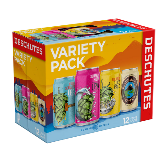 Deschutes Fresh Variety Pack No. 6 12 Cans