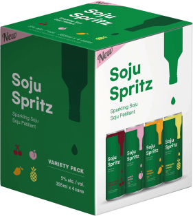 Soju Spritz Variety Pack 4x355ml